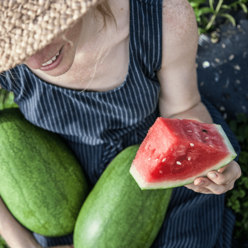 Organic August Ambrosia Watermelon